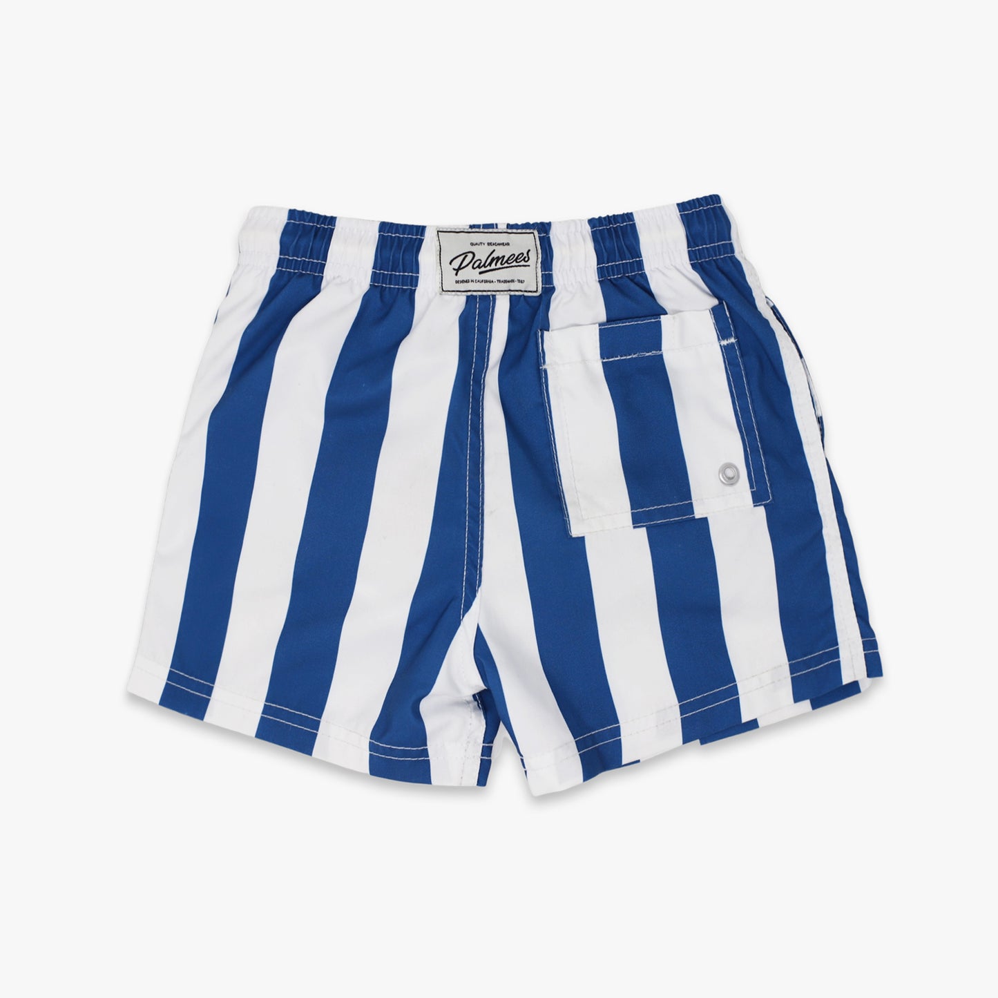 Blue Stripes Swim Short - Kids