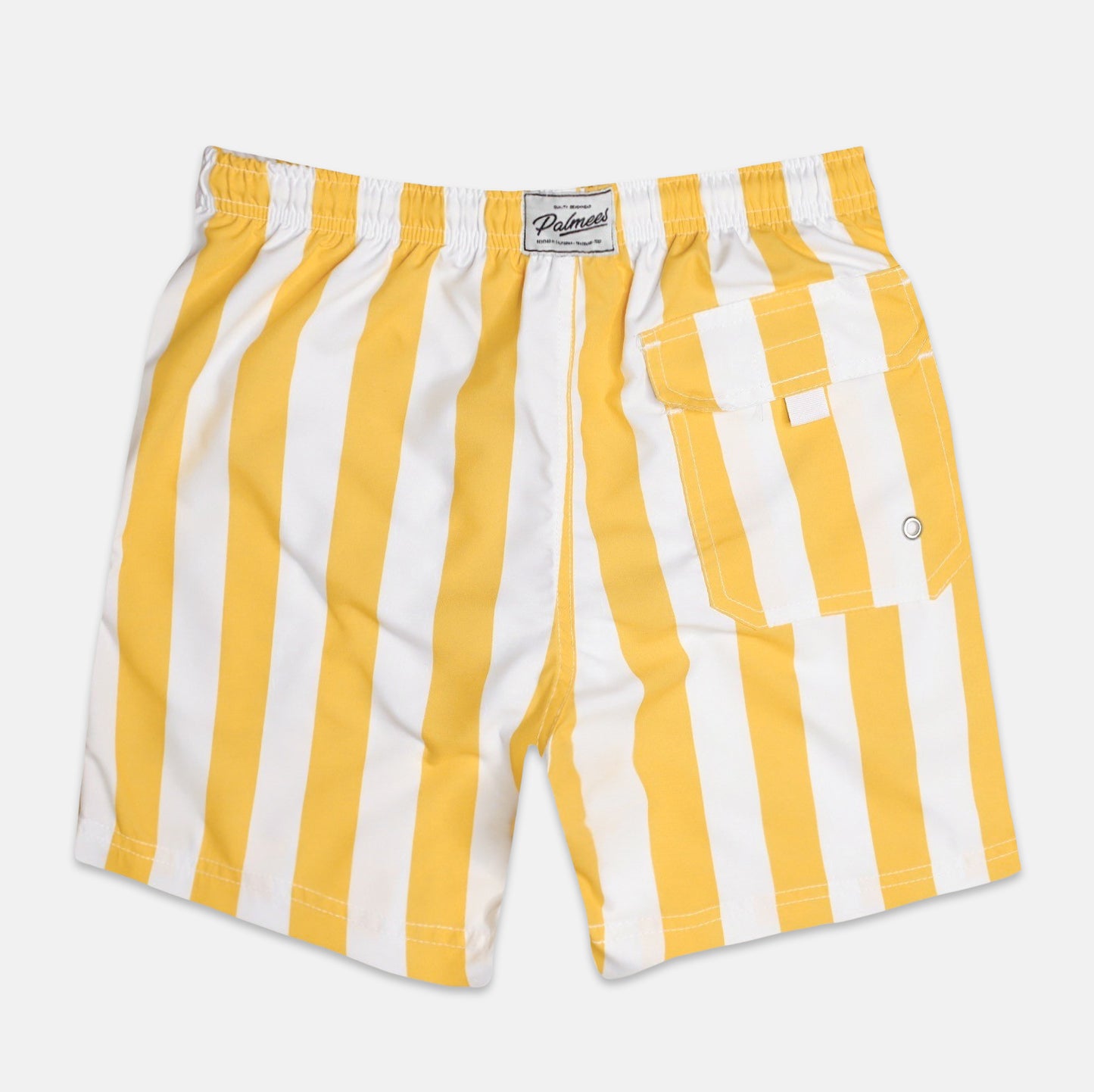 Yellow Stripes Swim Short